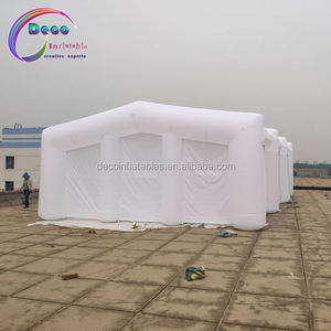 <span class=keywords><strong>Gros</strong></span> Pas Cher En Plein Air En <span class=keywords><strong>Verre</strong></span> Blanc Tentes Gonflables D'air Gonflable De tente de partie De Chapiteau de Mariage Tentes De Maison - Product Image 3