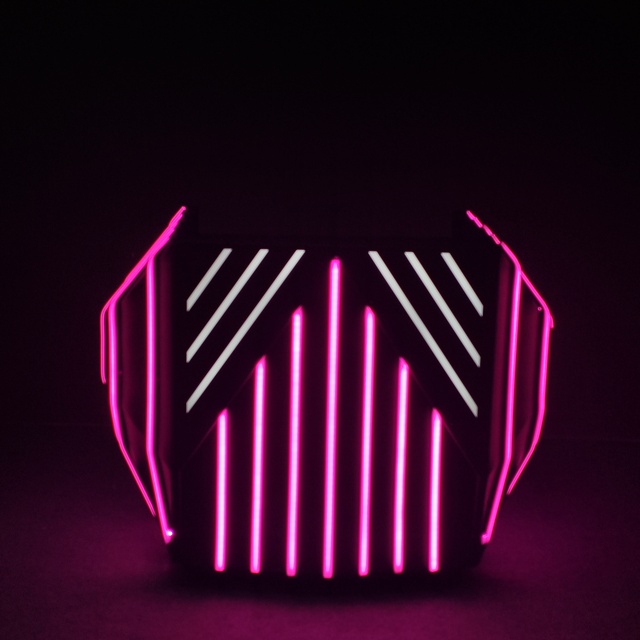 Custom 2024 Newest Diy Club DJ Booth Facade With Light Disc Player Led Digital DJ Table Stand