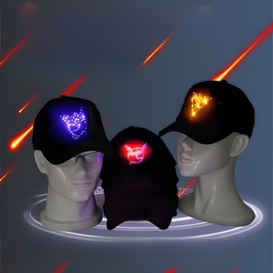 Gorra de Béisbol Luminosa con Logotipo de Moda, Gorra de Fibra Óptica LED Intermitente <span class=keywords><strong>para</strong></span> Fiestas, Carnavales, Noches, Visera Brillante <span class=keywords><strong>para</strong></span> Equipos - Product Image 1