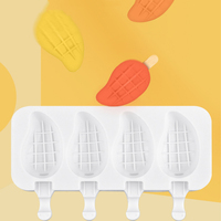 Moules à glace créatifs personnalisés Candyer, moules en silicone pour la fabrication de glaces maison, formes de fruits variées, vente en gros