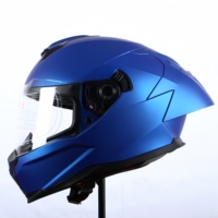 TOOP Haute Qualité ECE 2206 Intégral Double Visière Casque De Moto Hommes Racing Casco De Moteur DOT Certification Marque Personnalisée