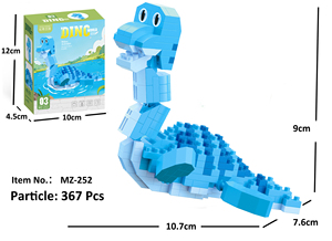 Nuevo <span class=keywords><strong>Juguete</strong></span> <span class=keywords><strong>de</strong></span> Bloques <span class=keywords><strong>de</strong></span> Construcción <span class=keywords><strong>de</strong></span> Dinosaurios 2026, Bloques Nano Micro <span class=keywords><strong>de</strong></span> Plástico ABS, Parque <span class=keywords><strong>de</strong></span> Dinosaurios, Juguetes Educativos para Niños - Product Image 6