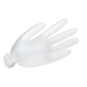 Jia Zhanli Disposable <b>PVC</b> Gloves Transparent Food Grade Thickened Protection Household Cleaning Dishwashing One-Time Use - Product Image 1