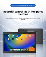 Layar industri All-In-One Monitor 10 inci tegangan lebar Tablet industri dengan layar Android tertanam kontrol industri
