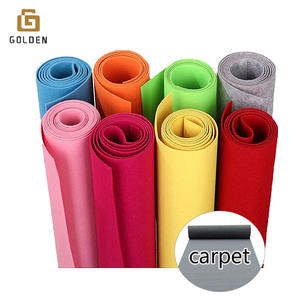 Alfombra de fieltro de aguja de pila de terciopelo no tejido Alfombra perforada con aguja de Fieltro de Poliéster para exhibición de eventos - Product Image 2