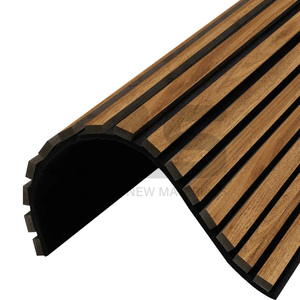 แผ่นผนังอะคูสติกไม้ Akupanel สำหรับกันเสียง ดีไซน์ไม้ระแนงสำหรับผนัง - Product Image 6