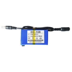 Siêu Dc-168 1Ah Nhỏ Sạc Li-ion Pin <span class=keywords><strong>12V</strong></span> 1800Mah Cho WIFI <span class=keywords><strong>Router</strong></span>, Dải LED, CCTV Máy Ảnh - Product Image 1