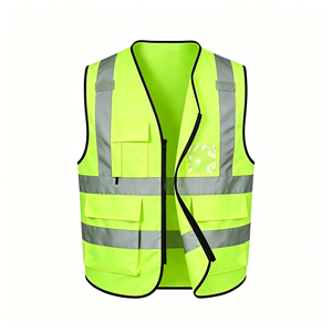 เสื้อกั๊กนิรภัยสะท้อนแสงระบายอากาศสำหรับฤดูร้อนสำหรับผู้ชาย - Product Image 3