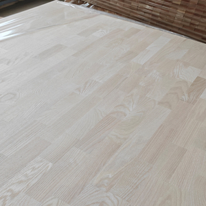 Panneau en <span class=keywords><strong>bois</strong></span> massif en chêne européen, assemblé par jointure à languettes, bord collé, pour meubles, plateau de table, armoire - Product Image 3