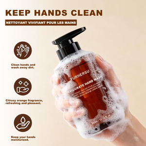 Jabón de Manos de Lujo de Marca Privada, Jabón Humectante con Aceites Esenciales Naturales de Cedro, Naranja, Eucalipto, Romero y Aloe Vera - Product Image 4