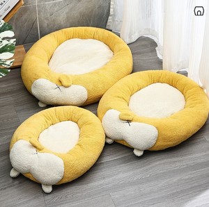 Customizable Luxury Pet <strong>Sofa</strong> <strong>Bed</strong> Soft Plush Cat <strong>and</strong> <strong>Dog</strong> <strong>Bed</strong> with Robust Fiber Filling Solid Pattern - Product Image 3