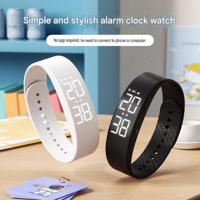 Smart Sports Bracelet Smart Bracelet With Vibrating Alarm Clock Running Step Counting for Male Female Student Use