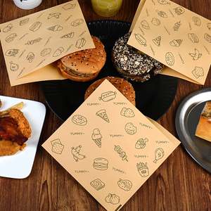 Bolsa de Papel Kraft Marrón de Doble Apertura Personalizada, Diseño Triangular a Prueba de Grasa para Empacar Donas, Bocadillos, Pizza, PE - Product Image 5