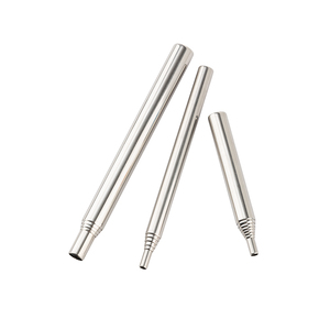 Outil <span class=keywords><strong>de</strong></span> camping pliable en acier inoxydable, tube souffleur extensible pour cuisson extérieure et allumage <span class=keywords><strong>de</strong></span> feu - Product Image 1