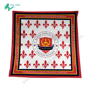 Sciarpa Scolastica Personalizzata con Logo Stampato, Sciarpa da Calcio <span class=keywords><strong>Old</strong></span> School in Raso Setoso, Sciarpe per Mardi Gras Personalizzate - Product Image 4