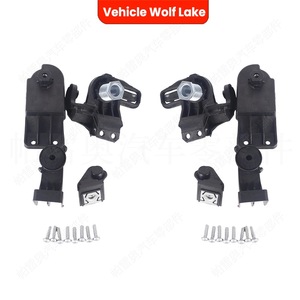 Kit de soporte de montaje para faros delanteros de vehículo Wolf Lake, para Volkswagen T Roc 2023 2024 2025, lado derecho e izquierdo, plástico ABS - Product Image 5