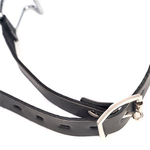 BDSM Sex Restraints Métal <span class=keywords><strong>Bouche</strong></span> Ouverte Gag Harnais Gag Épandeur Griffe Crochet Force Gags pour Femmes Érotique Oral - Product Image 5