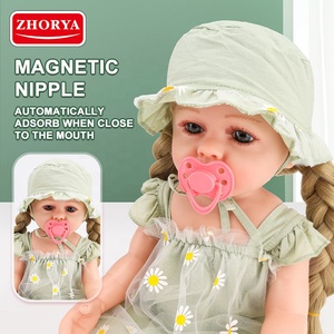 Poupée <span class=keywords><strong>Reborn</strong></span> en Silicone Zhorya Fashion <span class=keywords><strong>Boutique</strong></span> Réaliste 22 Pouces Poupées Bébé <span class=keywords><strong>Reborn</strong></span> - Product Image 3