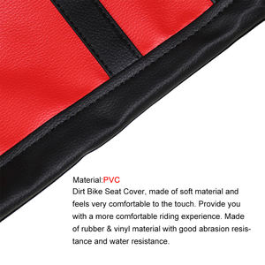 Housse de siège universelle pour moto tout-terrain, douce, antidérapante, rayée, pour <span class=keywords><strong>Honda</strong></span> XR230 CRF70 CRF150R CRF250R CRF250X CRF450R CRF450X Mo - Product Image 4