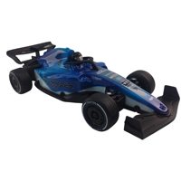 Voiture de course télécommandée 4 canaux pour enfants avec lumières clignotantes dynamiques, vitesse élevée 10 km/h, modèle F1 RC