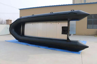 Certification CE 6m 7m 8m 9m 10m bateau gonflable 15 20 30 personnes bateau gonflable grande taille avec plancher en aluminium