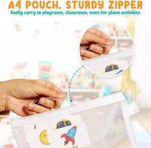 Educar a los niños en edad preescolar, juegos de ortografía, imanes de nevera, juego de juguetes educativos, 41 Uds., alfabeto magnético para niños pequeños - Product Image 4