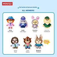 Série des Habitants de la Ville de Zootopia – Boîte Mystère en Vinyle et Peluche – Emballage Original – Unisexe – Authentique – Fabriqué en Chine – Animation Occidentale – 14 Ans et Plus