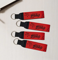 Individuelles Logo Neopren Sublimations-Schlüsselanhänger Schlüsselring-Halter für Werbegeschenke