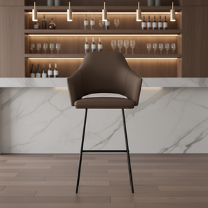 Sedia da <span class=keywords><strong>Bar</strong></span> Moderna di Lusso in Pelle PU Xiangtao, Arredamento di Alta Qualità <span class=keywords><strong>per</strong></span> Sale da Pranzo, Hotel, Palestre, Camere da Letto e Cucine - Product Image 5