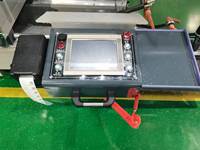 Scie à onglet numérique CNC à double tête 380V/50HZ pour profilés aluminium, machines à découper les fenêtres et les portes