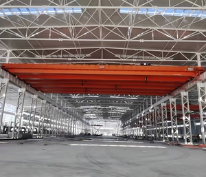 Kran Jembatan Tipe <span class=keywords><strong>LDA</strong></span> 1 Ton 2 Ton 20 Ton Kran Overhead Listrik Bermotor Siemens Kontrol PLC Proteksi Beban Berlebih Remote - Product Image 5