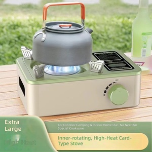 Nouvelle cuisinière à cassette 2026, équipement de cuisson extérieur, réchaud à <span class=keywords><strong>gaz</strong></span> portable pour <span class=keywords><strong>camping</strong></span>, compatible avec les cartouches de <span class=keywords><strong>gaz</strong></span> domestiques - Product Image 3