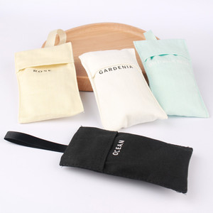 Sac d'encens en coton de marque personnalisée sachet parfumé sachet de parfum en coton sachet de désodorisant décoration de la maison pour garde-robe - Product Image 4
