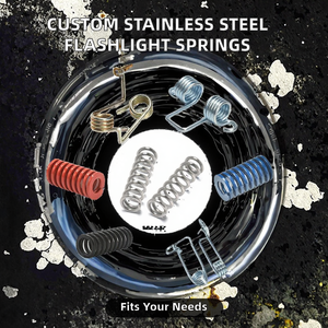 Resorte de Acero Inoxidable Personalizable para Linterna, Diseñado para Uso Industrial con Opción de Diámetro de Cable Ancho y Longitud Extendida - Product Image 4