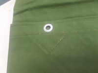 Bâche de toile de coton imperméable résistante à la chaleur pour tente