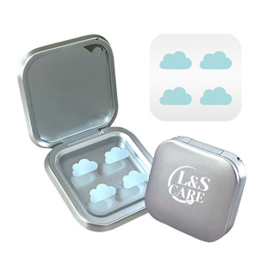 Toppa dell'<span class=keywords><strong>acne</strong></span> idrocolloide a forma di nuvola blu chiaro 4 toppe <span class=keywords><strong>Per</strong></span> foglio in custodia a specchio d'argento - Product Image 1