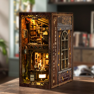 Mistero fatto a mano libreria inserto libro angolo Kit 3d con squisita scatola di carta nuovo stile educativo di alta qualità - Product Image 2