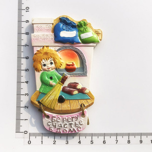 Nam châm tủ lạnh nhựa 3D theo chủ đề Rumani quyến rũ Nhân Vật Hoạt Hình vẽ tay sưu tầm lưu niệm văn hóa - Product Image 5