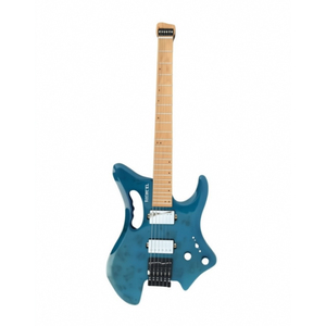 ROCK&R TIERCEL-BF غيتار كهربائي 6 أوتار بدون رأس - طلب قطعة 1، شعار/لون مخصص (رسوم إضافية) - Product Image 3