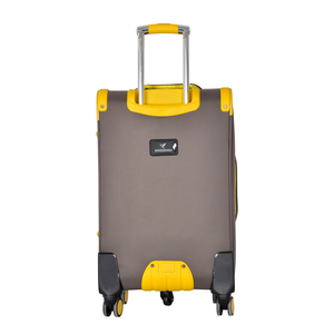 Fabrik Großhandel weiches Nylon Stoff Gepäck 4 Stück Sets 4 Doppel räder Reisekoffer Handgepäck - Product Image 5