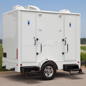 Toilettes publiques portables et salle de douche pour maison et entrepôt, avec panneau isolant résistant aux dommages, modèle 2025 - Product Image 2