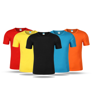 Khuyến mãi bán buôn người đàn ông của nhanh chóng khô Polyester T-Shirts trống & rắn thiết kế cho thể thao tập luyện tùy chỉnh in logo - Product Image 2