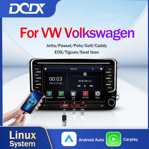Autoradio Linux all'ingrosso con navigatore per VW Volkswagen Jetta/Passat/<span class=keywords><strong>Polo</strong></span>/Golf/<span class=keywords><strong>Caddy</strong></span>/EOS/Tiguan/Seat Leon, schermo CarPlay Android Auto - Product Image 1