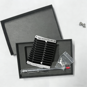 <span class=keywords><strong>Cartera</strong></span> de hardware cilíndrica personalizada para copia de seguridad de datos, con caracteres grabados, de acero inoxidable, para almacenamiento de frases, <span class=keywords><strong>cartera</strong></span> de <span class=keywords><strong>criptomonedas</strong></span>, <span class=keywords><strong>cartera</strong></span> fría - Product Image 6