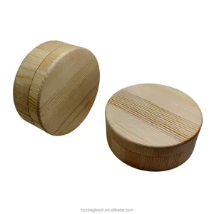 Luxus große Holz schmuck Tee Kaffee kiste runde quadratische Holz Mini Box Weins chmuck Jade Armband Holz Schiebe schubladen Boxen