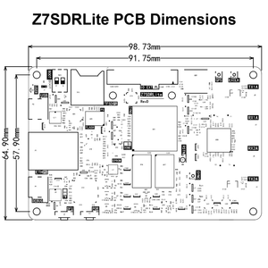 Kit de Desarrollo SDR con Carcasa Acrílica Edición Maker 9363, Compatible con AD9361 PlutoSDR, Soporte de Porteo FMCOMMS3 - Product Image 2