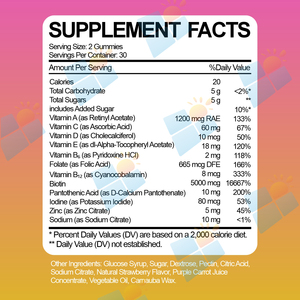 Gomitas de Biotina y Vitamina E de Marca Privada OEM/ODM para Hombres y Mujeres, Apoyo para el Cabello, la Piel y las Uñas, Fuerza y Brillo, Suplemento a Granel - Product Image 2