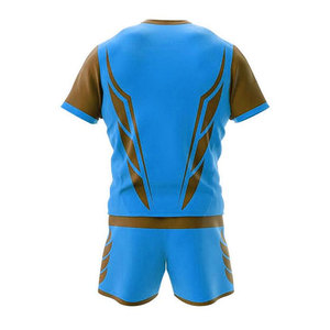 Uniforme de Rugby Premium al Por Mayor para Hombre, Conjunto de Jersey y Pantalones Cortos de Tela Transpirable, Ideal para Entrenamientos, Partidos y Deportes de Equipo - Product Image 5