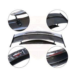 Real Carbon Fiber PRO Style Rear Wing <strong>Spoiler</strong> For Mercedes AMG <strong>GT</strong> GTS GTC <strong>Coupe</strong> 2-Door <strong>Coupe</strong> Trunk <strong>Spoiler</strong> - Product Image 2
