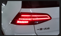 Luz Trasera LED para VW Golf7 2013-2019 7.5 MK7, Luz de Freno Trasera con Animación DRL, 12V 6000K, Accesorios para Auto, Nuevo Estado, Estilo Automotriz
